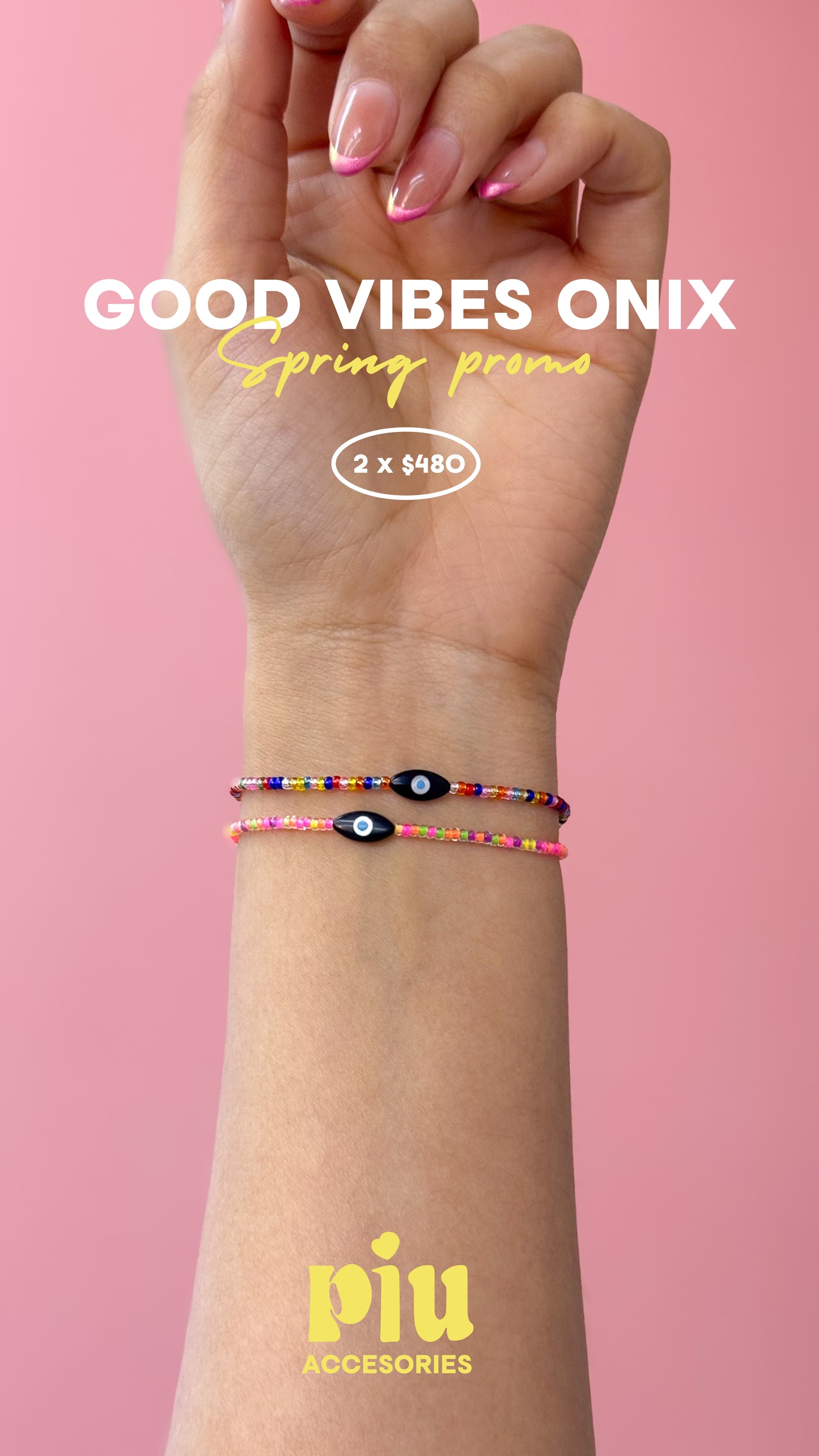 Good Vibes Ónix 🧿🌈 2x$480