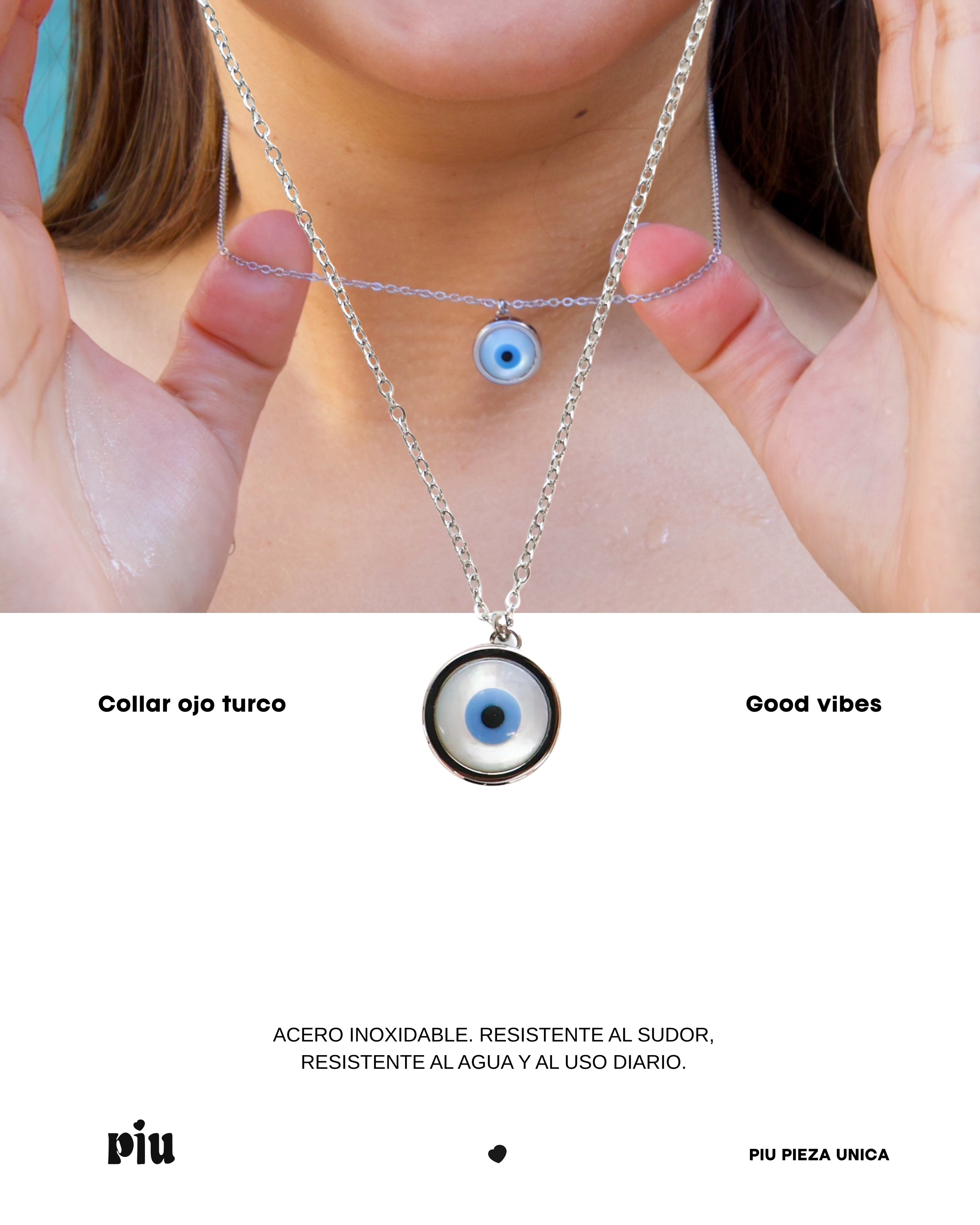 Collar Ojo Turco Griego Protector