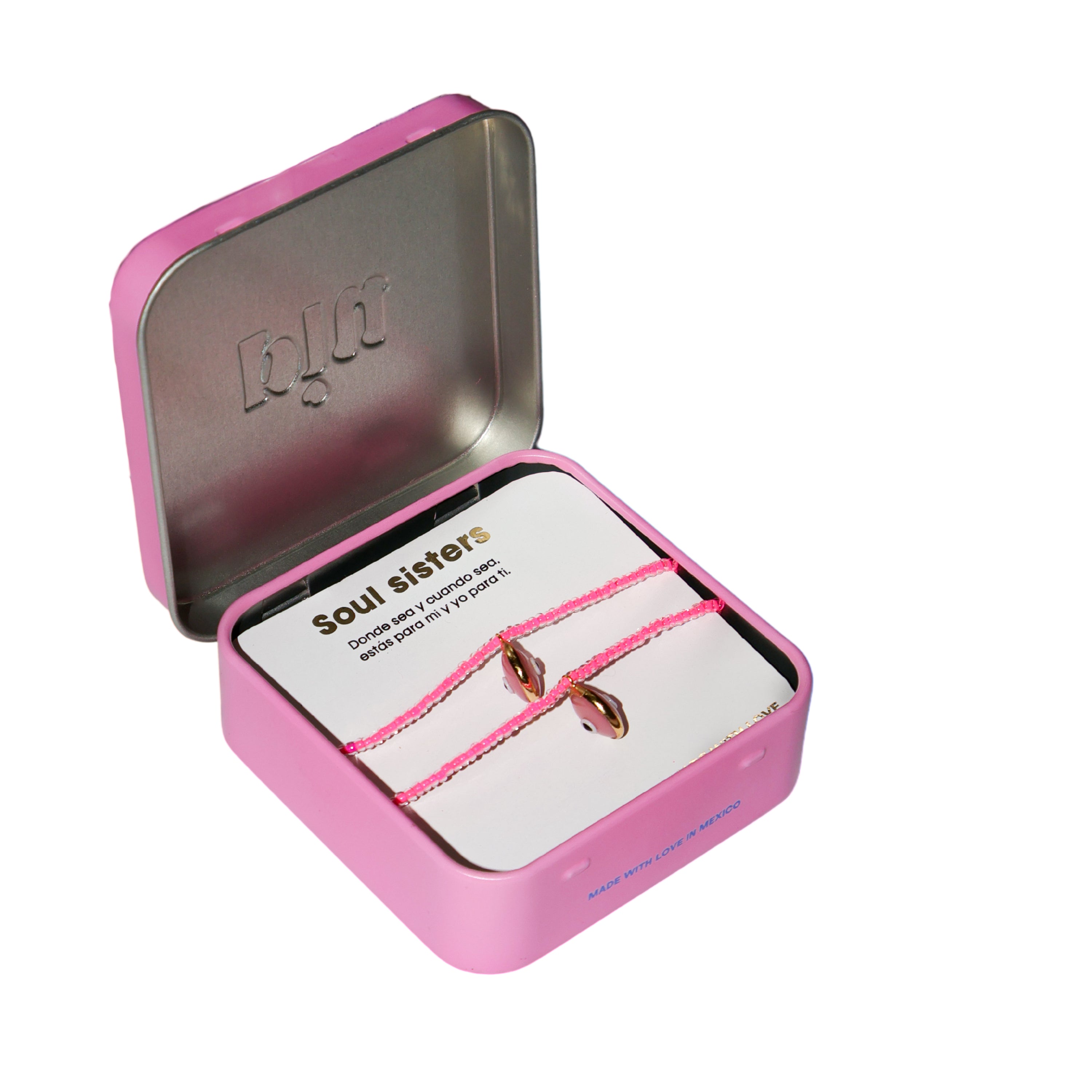 SOULS SISTER - SET DE 2 PULSERAS PARA REGALAR