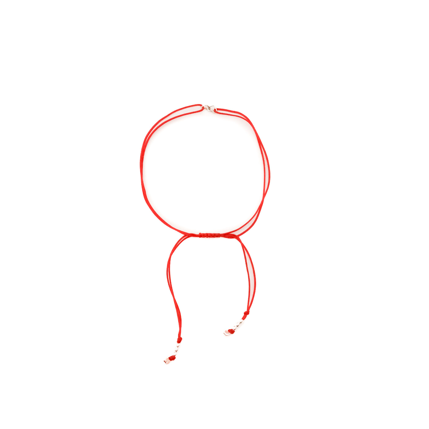 Pulsera Dúo Corazones de Plata