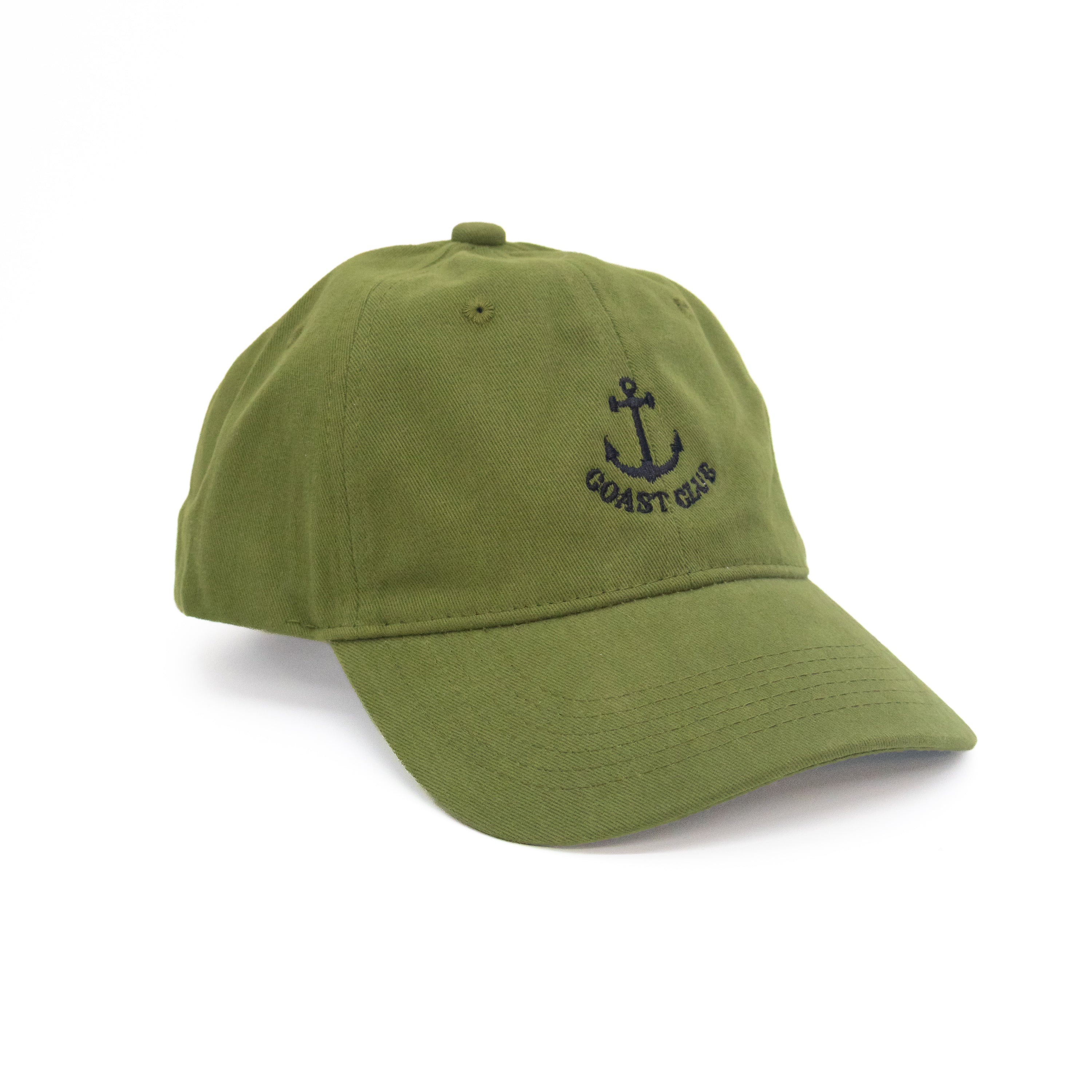 Gorra "Coast Club" – Verde Olivo