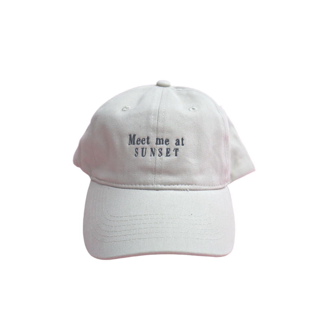 Gorra / Meet me and sunset